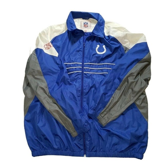 Indianapolis Colts Reebok Windbreaker‎ Light Jacket Size XL - Picture 1 of 3